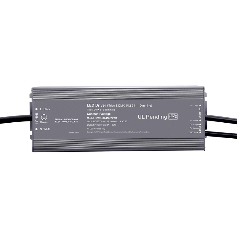 150W 200W 400W 600W CV Triac DMX 512 LED Fonte de alimenta&ccedil;&atilde;o de tira para 120 VDC 1,25 5 Amp LED Luzes