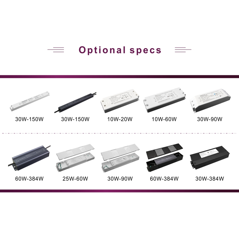 30W 12V 24V 36V 48V DC 100-277Vac (twe) Guhora Gutora Triac Yayoboye Umushoferi Mucyo