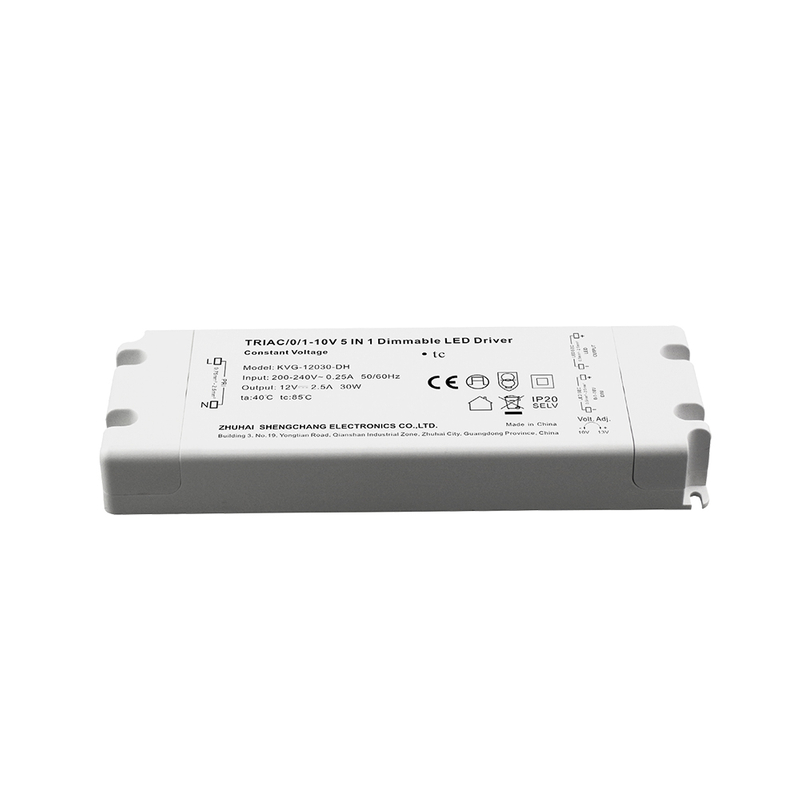 30 Watt Triac 0-10V Dimmable LED Driver CV High Voltage
