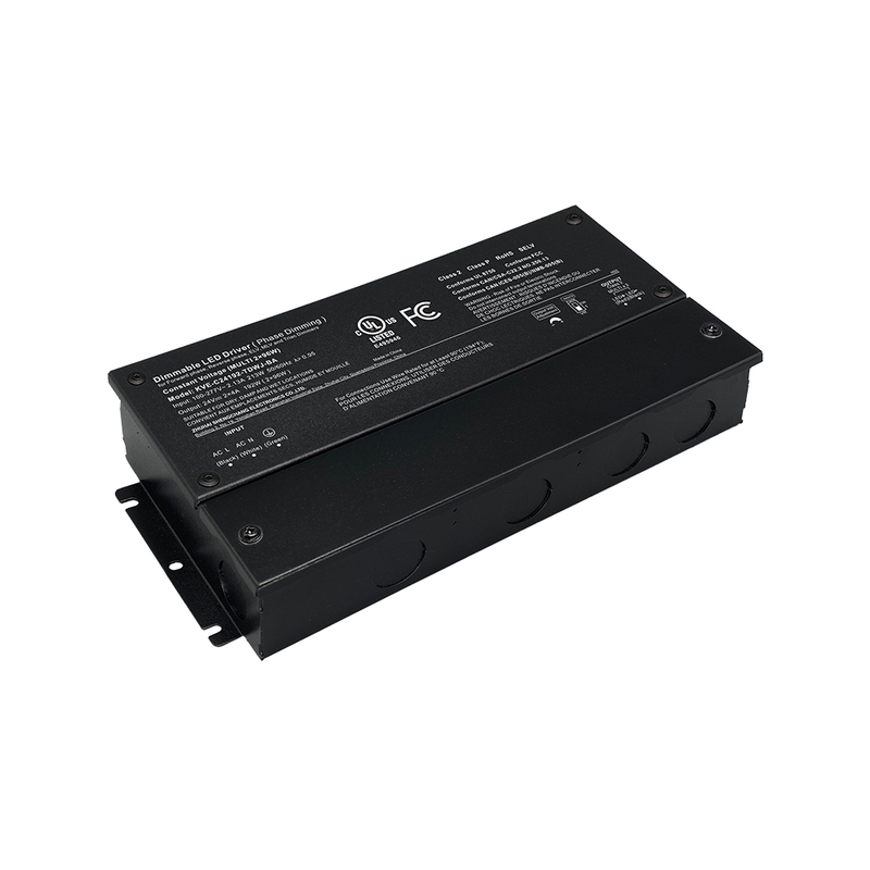 คลาส 2 180W 192W 288W 300W Triac Dimmable LED Power Supplies CV พร้อมสายไฟแถบ LED หลายเส้น