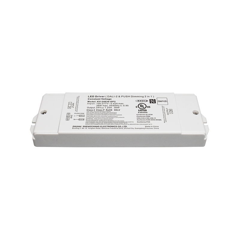 DP2 30W CV DALI 2 محرك LED للدفع 12 24 36 48 فولت
