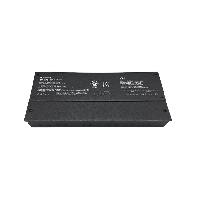 288W 300W RGB DMX512 ลดแสงแรงดันคงที่ไดร์เวอร์ไฟ LED 12 24 36 48 โวลต์ DC