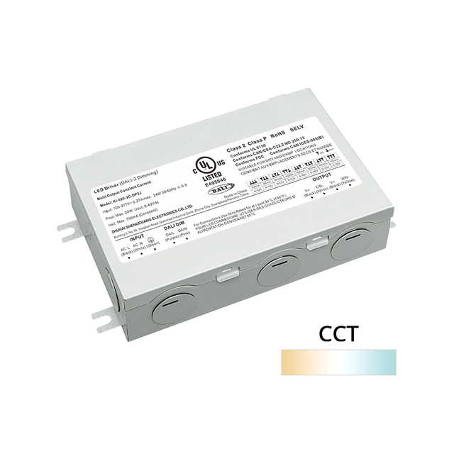 DP2J 20W 40W 60W Sabit Cərəyan CCT Sinif 2 DALI 2 Qovşaq qutusu ilə təkan LED s&uuml;r&uuml;c&uuml;s&uuml;