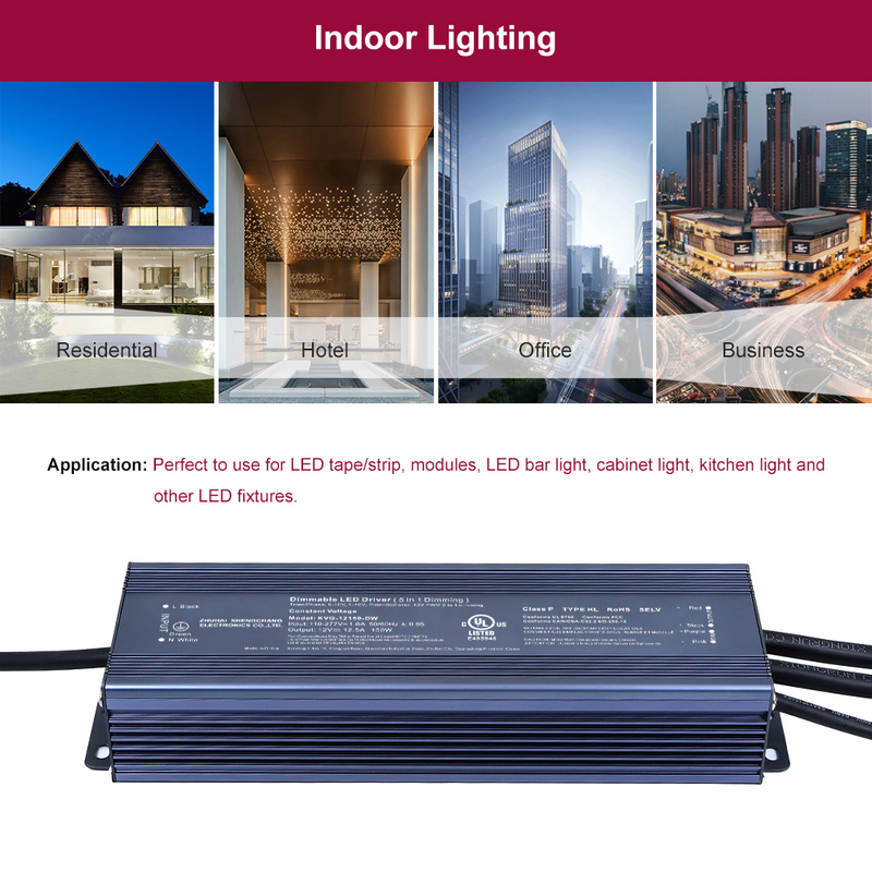 KVG-150-DW 150W CV 12V 36V 48V stałe napięcie wodoodporny elektroniczny sterownik LED do listwy świetlnej LED