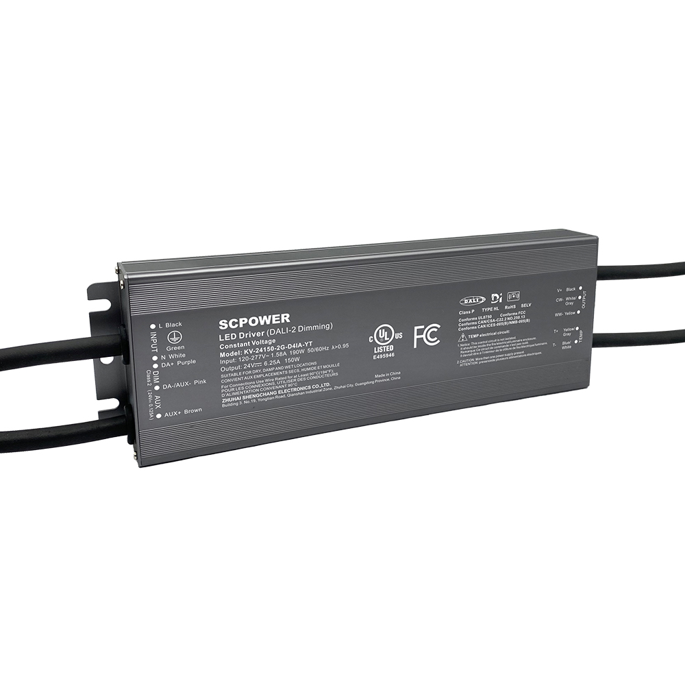 D4P 150 200 watt CV Push DALI-2 D4i Drivers Tunable Puraw DT8 wenno DT6 CCT address mode