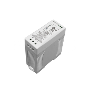 60W 0-10V plastikust Din-siiniga draiver h&auml;mardatav LED-draiver CV 100 ac kuni 12v 24v 48v alalisvoolu v&auml;ljund Valmistatud Vietnamis