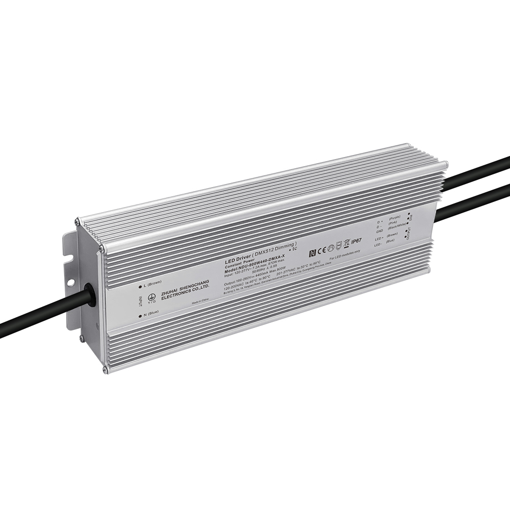 60W 100W 150W 200W 240W 320W 400W 500W 680W 800W 1000W 1200W DMX Outdoor LED Driver 120-277VAC