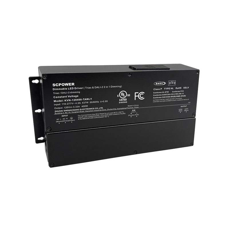 150W 200W 400W 600W CV Triak DALI-2 LED traka Napajanje 120 V 1250 5000 mA DC Vanjski