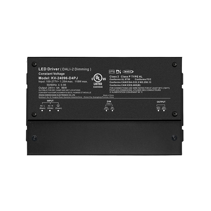 D4P 80 96 100 120 vatt CV Push DALI-2 D4i LED S&uuml;r&uuml;c&uuml; Qovşaq qutusu ilə