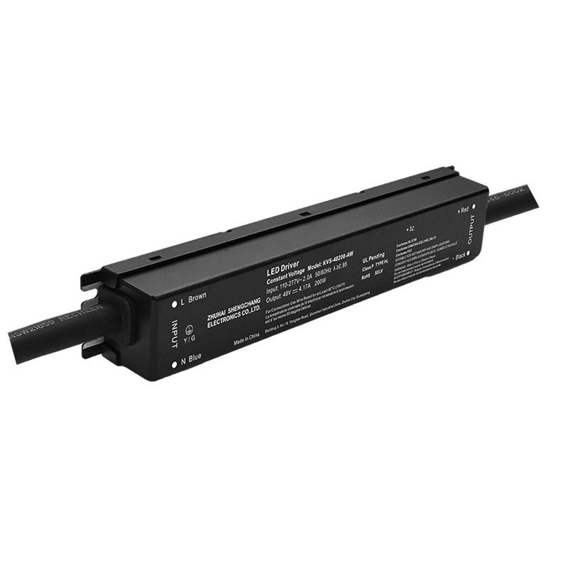 60W 80W 96W 100W 120W 150W 192W 288W 200W 300W Туруктуу чыңалуу IP66 коммутациялык кубат булагы 47-63Hz нымдуу LED айдоочу жарыгы