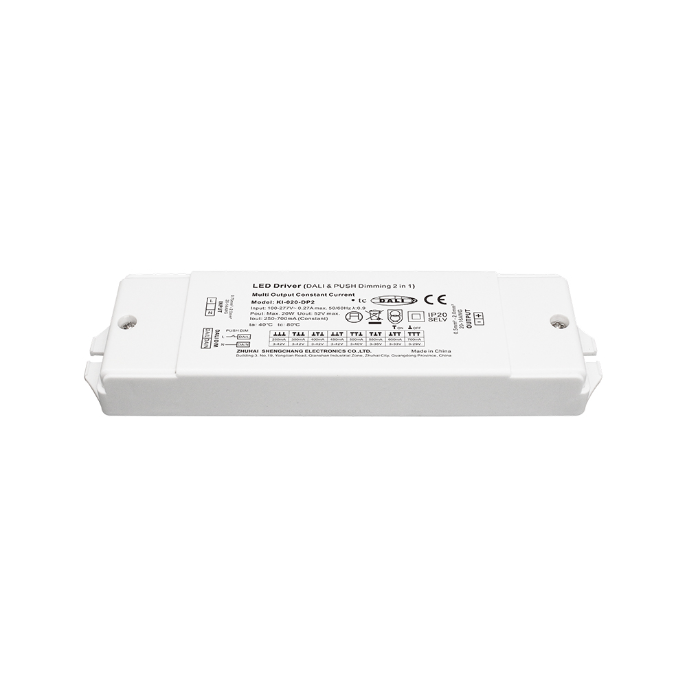 DP2 10W 20W 40W 60W Sabit cərəyan DALI 2 Push Class 2 LED S&uuml;r&uuml;c&uuml;