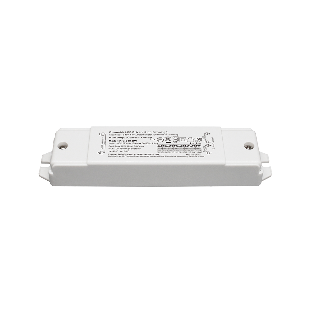 10W 20W 40W 60W TRIAC 0-10V डिमेबल एलईडी ड्राइवर सीसी 100-277V
