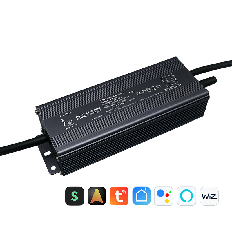 96W 100W 120W RGB CW 1 - 5 ช่องสัญญาณ BLE DIMMABLE TUYA SILVAIR WIZ CASAMBI LED ไดรเวอร์ CV 12 24 36 48 โวลต์