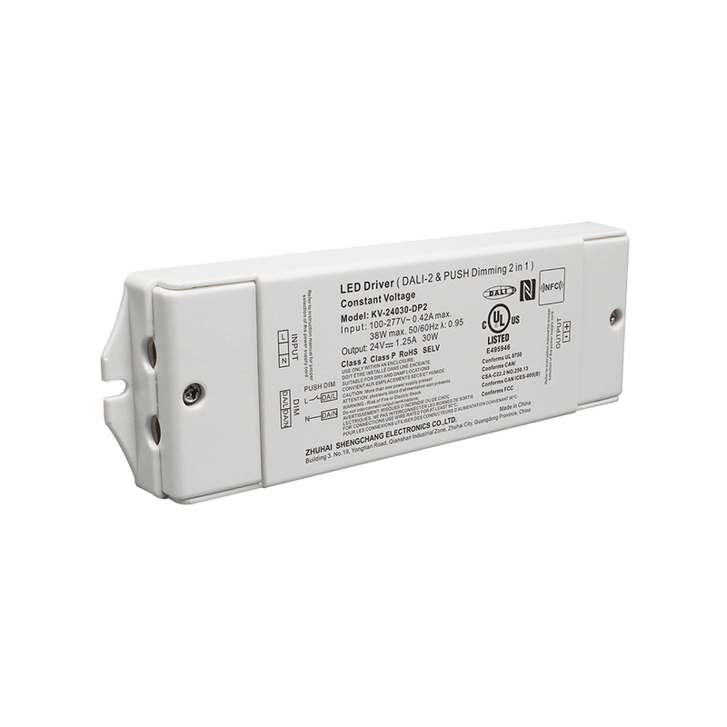 DP2 30W CV DALI 2 محرك LED للدفع 12 24 36 48 فولت