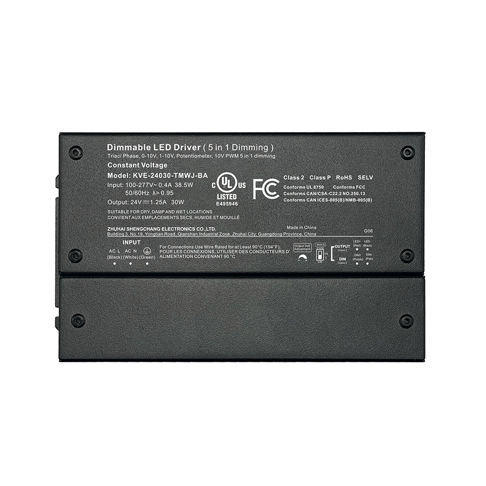 200 W, 300 W, 500 W, 600 W Dim to Warm Triac 0-10 V Tunable White-Treiber f&uuml;r LED-Licht CV