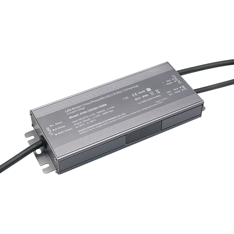 150W 200W 400W 600W CV Triac DALI-2 LED Strip Str&oslash;mforsyning 120 Volt LED-belysning