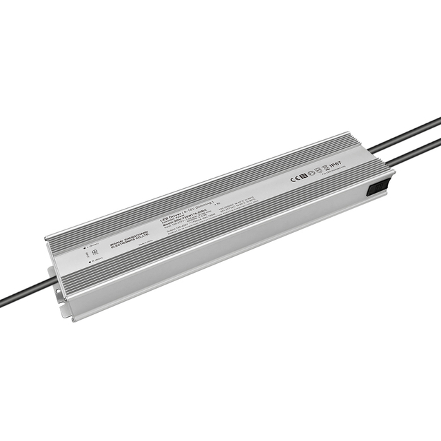 100W 150W 200W 240W 320W 480W 720W 18-422 Volt DC 0-10V IP67 Vandt&aelig;t LED-driver 120-277V AC