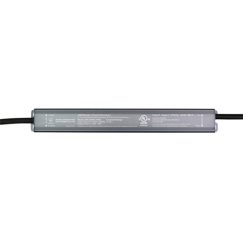 30W 36W Triac Dimmable LED ไฟแหล่งจ่ายไฟ CV สำหรับไฟกลางแจ้ง LED