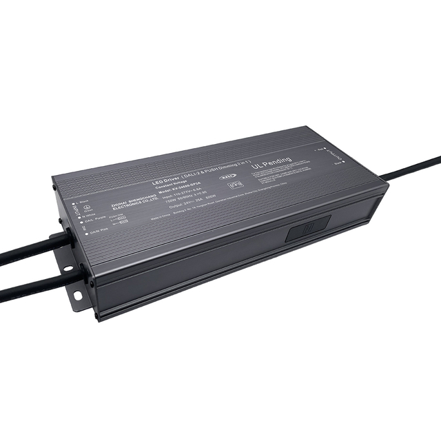 DP2 500W 600W CV DALI 2 Push Dimmable LED დრაივერი LED განათებისთვის
