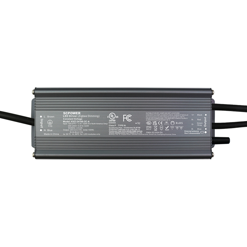 96W 100W 120W CV RGB CW ZigBee Tuya Smart Life aplikacije Napajanje konstantnim naponom 100-277V 100V 110V 120V 220V 230V 240V