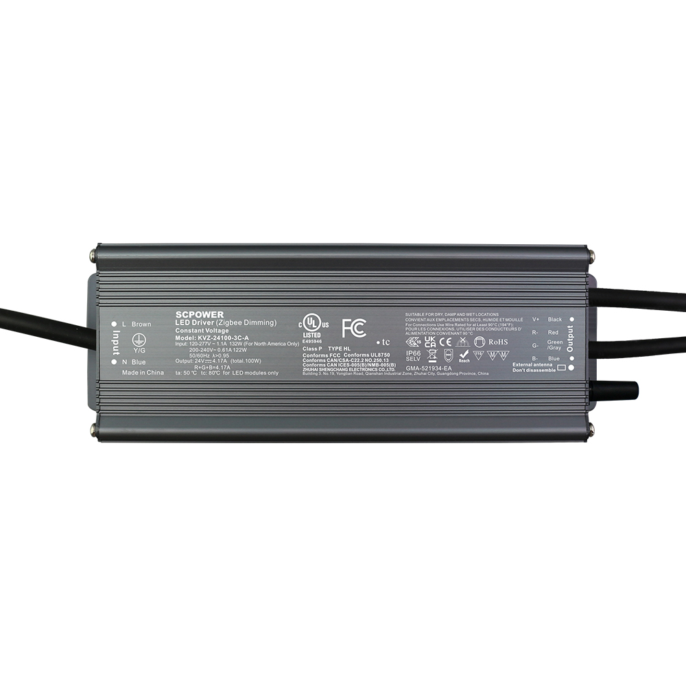 96W 100W 120W CV RGB CW ZigBee Tuya Smart Life aplikacije Napajanje konstantnim naponom 100-277V 100V 110V 120V 220V 230V 240V