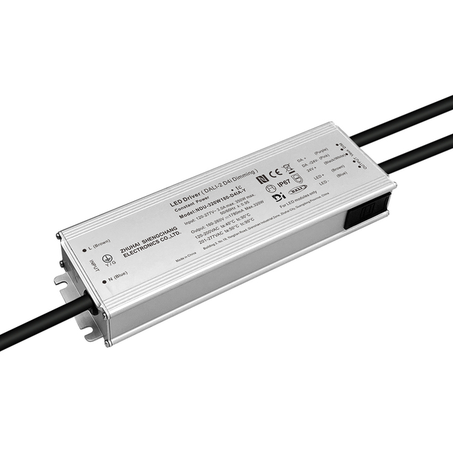 60W 100W 150W 200W 240W 320W 400W 500W 680W 800W 1000W 1200W DALI-2 D4i กลางแจ้ง LED Driver 120-277VAC