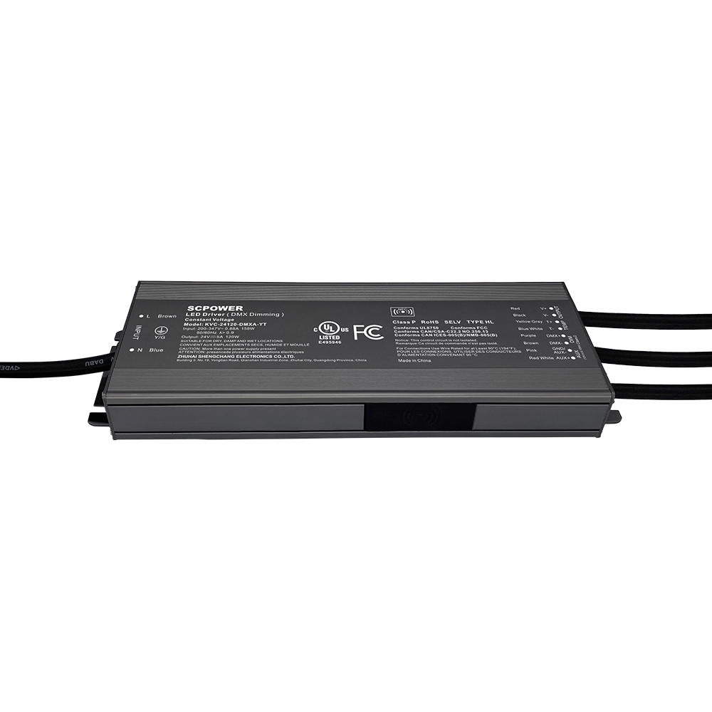 60W 96W 100W 120W DMX512 Ddereeva wa LED eya vvulovumenti etali ya bulijjo ewunyiriza 12 24 36 48 Volt DC