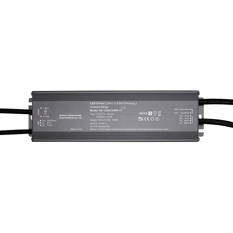 D4P 500 600 watt CV DALI-2 D4i Push LED Drayva 12 24 36 48 V DC