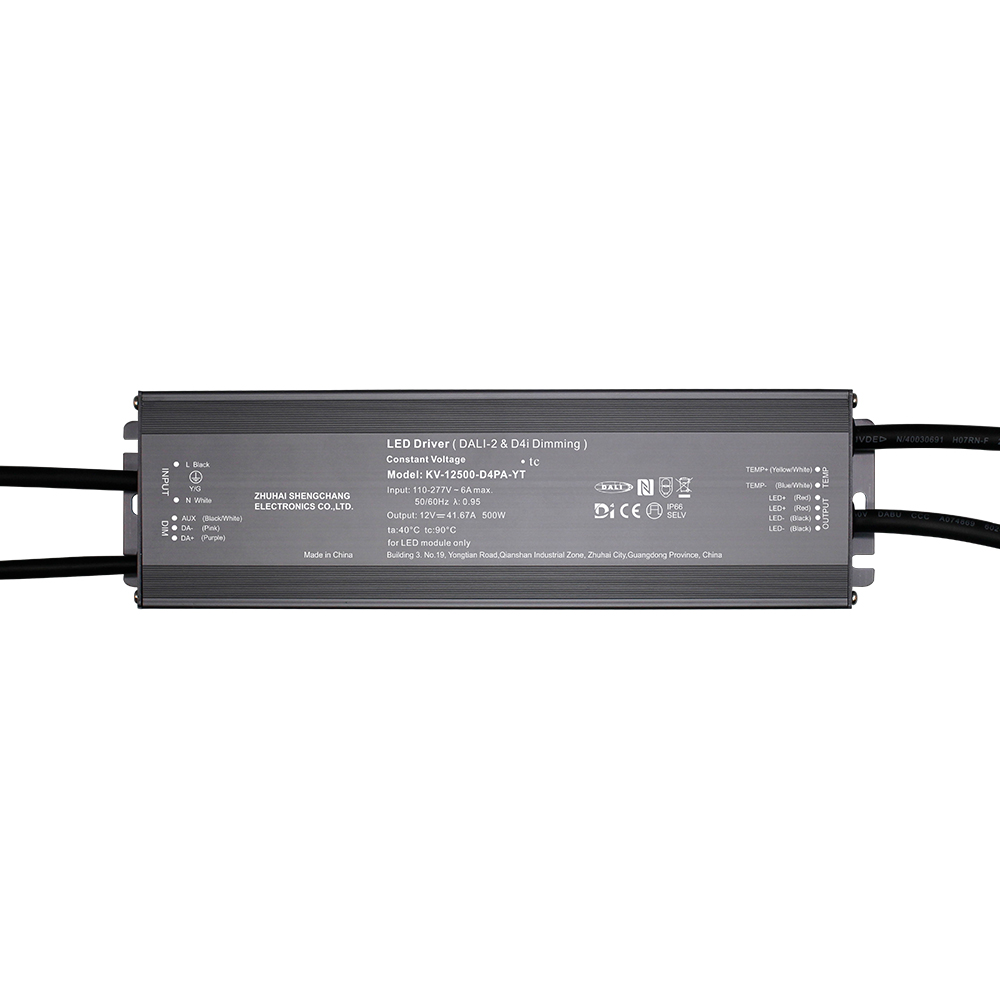 D4P 500 600 watt CV DALI-2 D4i Push LED Drayva 12 24 36 48 V DC