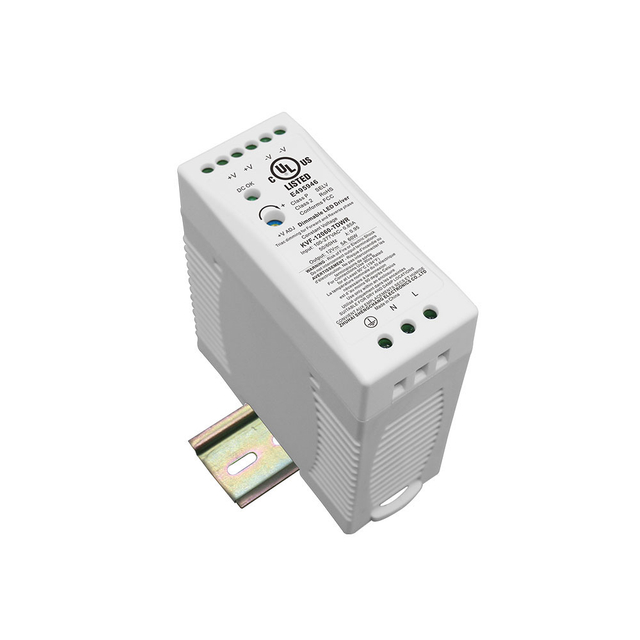 60 Вт Triac Diming Din Rail Светодиодный источник питания CV для светодиодных светильников