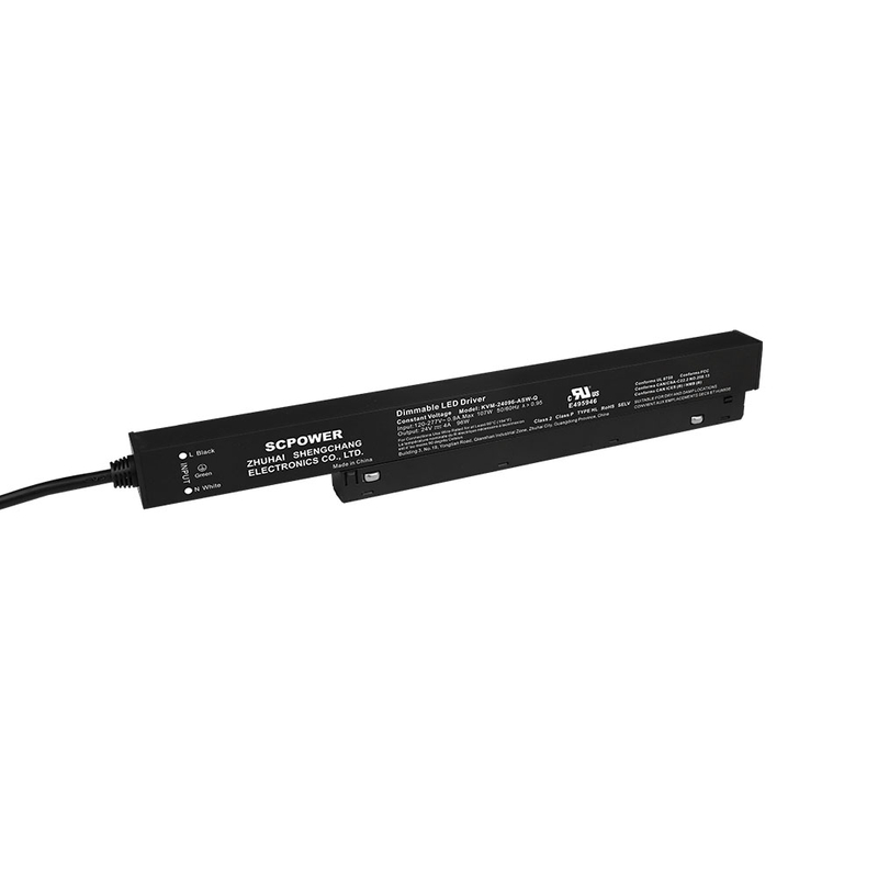 96W 100W 150W 200W CV Interruptor magn&eacute;tico empotrado sin atenuaci&oacute;n Entrada de fuente de alimentaci&oacute;n 120-277V AC a DC controlador para luz Led