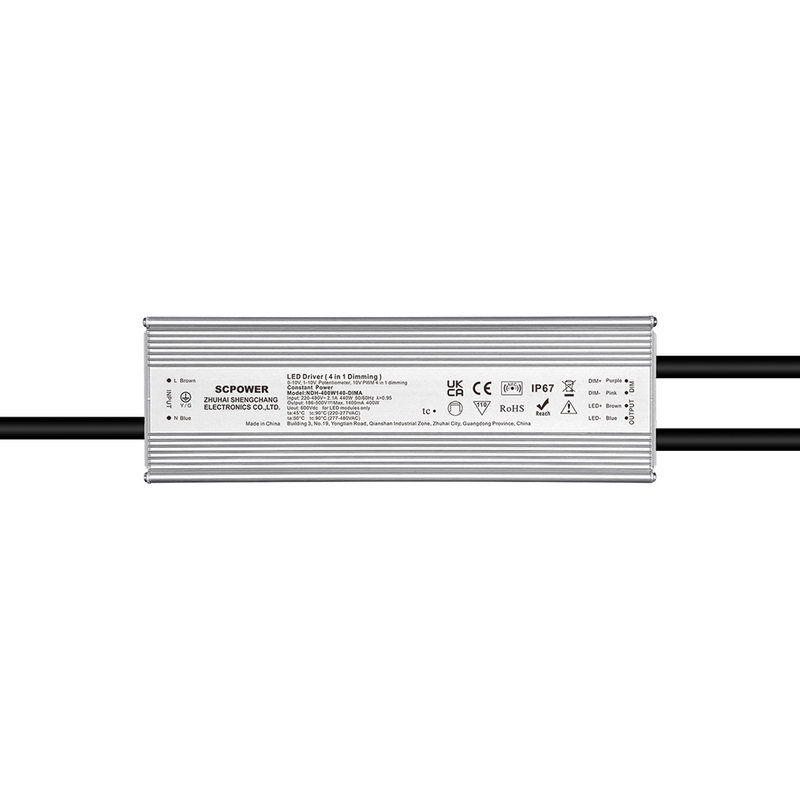 100W 150W 200W 240W 320W 400W 500W 600W 720W 800W 1200W 0-10V Umushoferi wa LED utigunze 220-480VAC