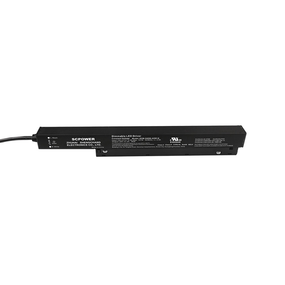 96W 100W 150W 200W CV Interruptor magn&eacute;tico empotrado sin atenuaci&oacute;n Entrada de fuente de alimentaci&oacute;n 120-277V AC a DC controlador para luz Led
