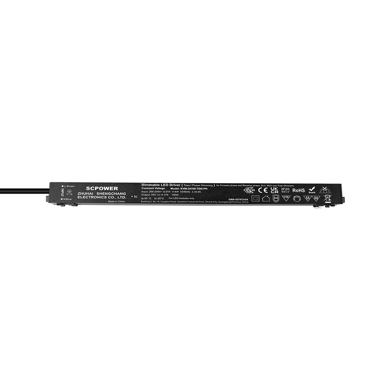 100 150 200 Watt CV Triac Ultrad&uuml;nner magnetischer dimmbarer LED-Treiber mit niedrigem THD und aktivem PFC-Schienenlicht