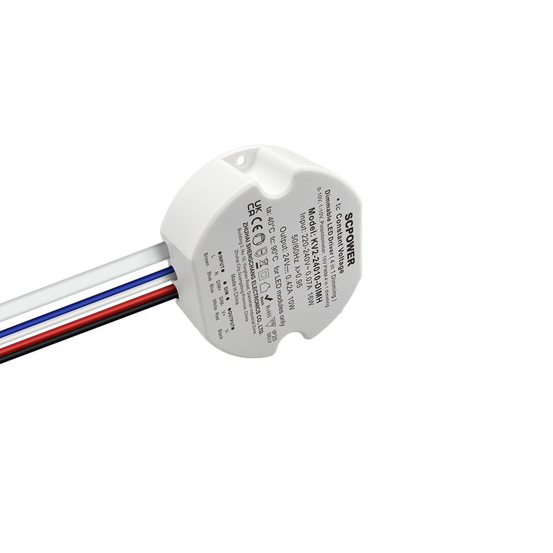 10 15 20 25 30 40 Watt Tension konstant 0-10V 1-10V 4 n&euml; 1 Drejtues LED me err&euml;sim PWM Dalje n&euml; form&euml; t&euml; rrumbullak&euml;t