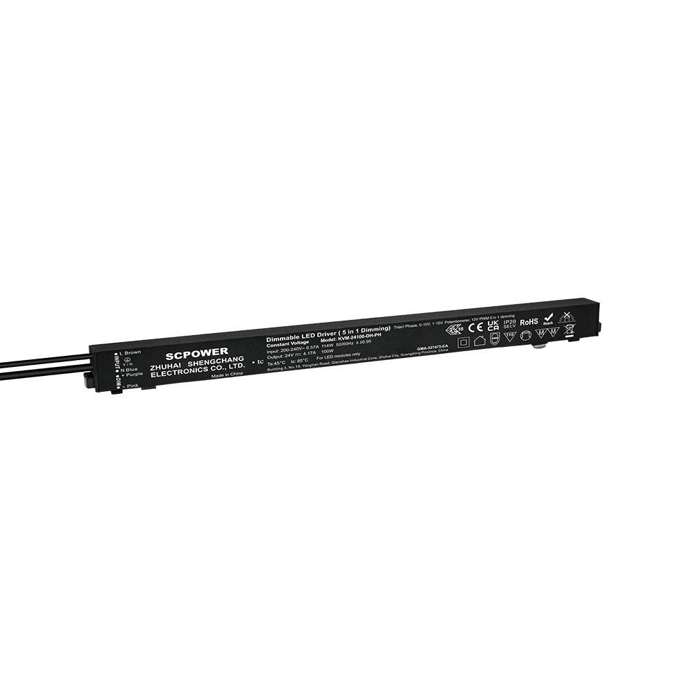 100 150 200 Watt CV Triac Phase MLV ELV 0-10v PWM 4 an 1 Ultrad&euml;nn Magn&eacute;itesch Dimmbar Led Driver 200-240V AC