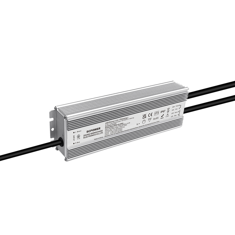 100W 150W 200W 240W 320W 400W 500W 600W 720W 800W 1200W 0-10V Umushoferi wa LED utigunze 220-480VAC