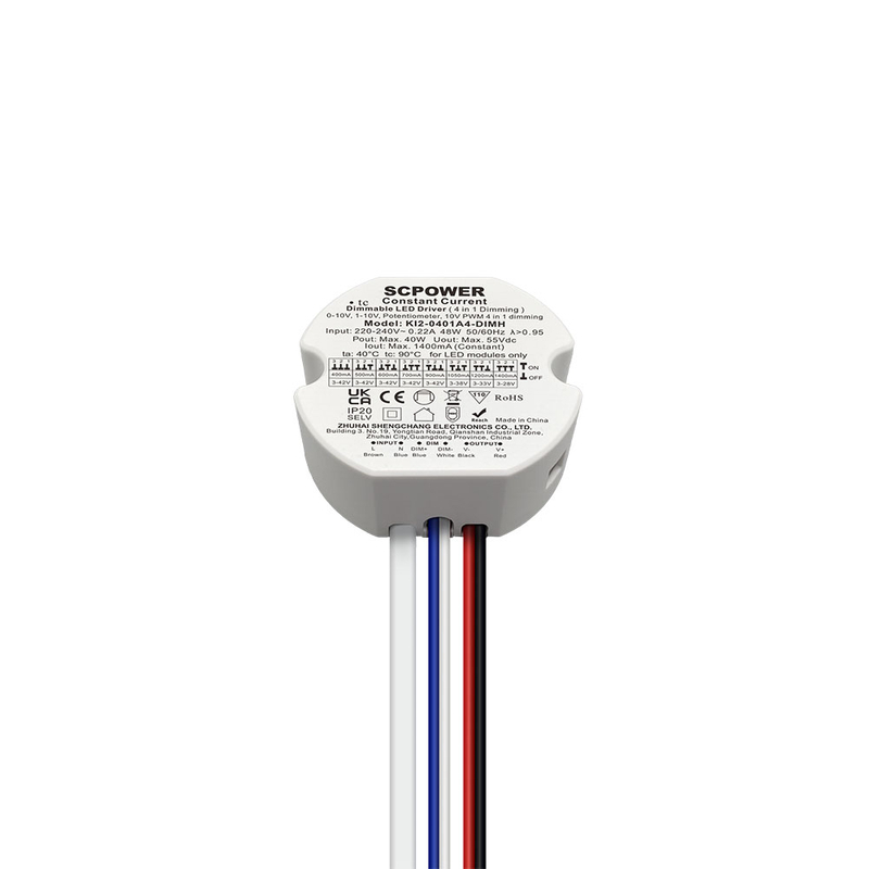 10 15 20 30 40 50 واط تيار مستمر التيرستورات 0-10 فولت 5 في 1 محرك LED قابل للتعتيم 3-42 فولت خارج وضع سائق دائري