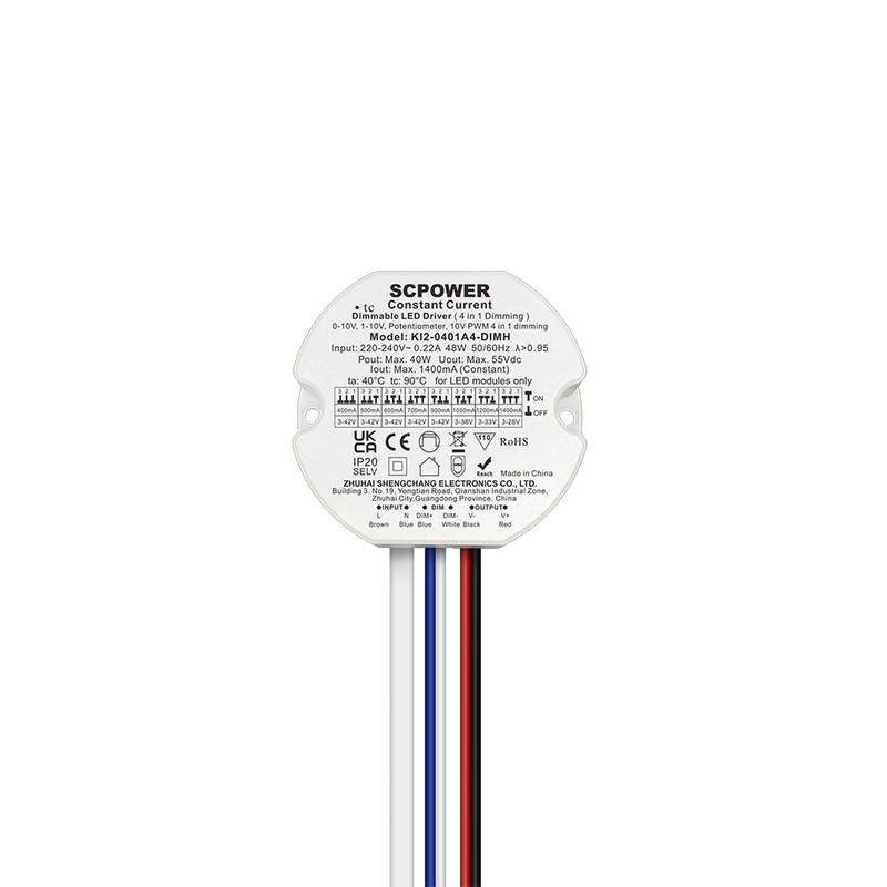 10 15 20 30 40 50 واط تيار مستمر التيرستورات 0-10 فولت 5 في 1 محرك LED قابل للتعتيم 3-42 فولت خارج وضع سائق دائري