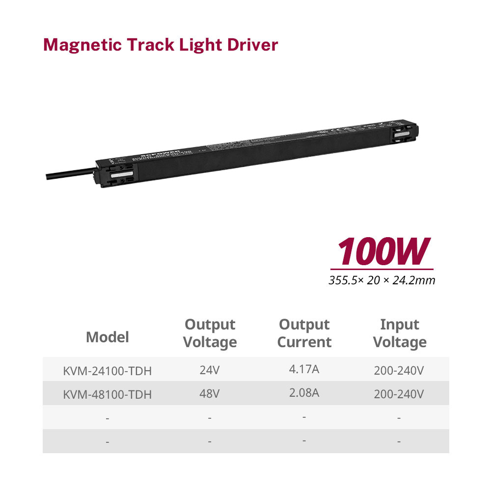 100 150 200 W CV Triac Madal THD &uuml;li&otilde;huke magnetiline h&auml;mardatav LED-draiver koos aktiivse PFC-rajatulega